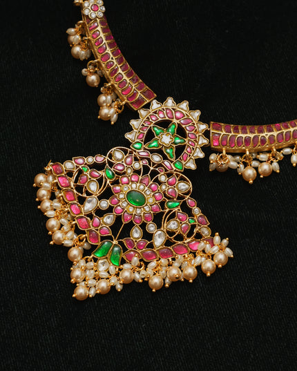 Kundan Neck Set (Kante) 112054