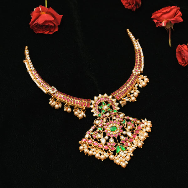 Kundan Neck Set (Kante) 112054