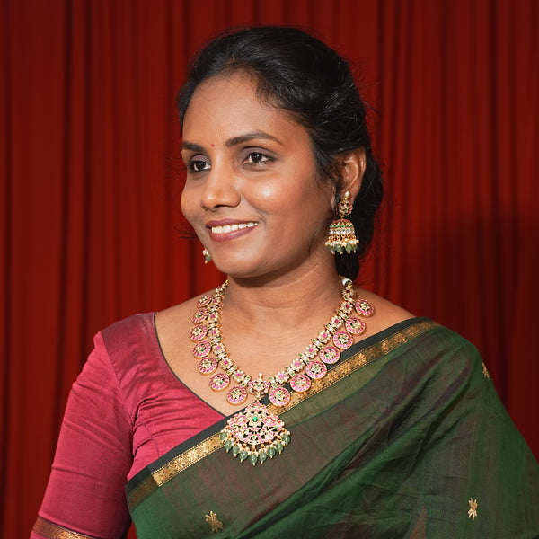 Kundan Neck set 110242