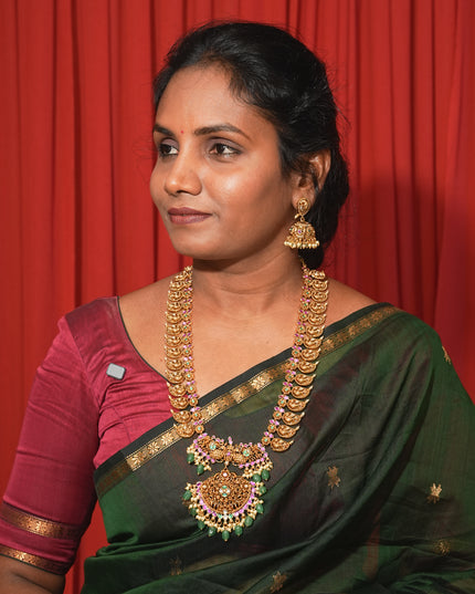 Kundan Long Neck set 109115