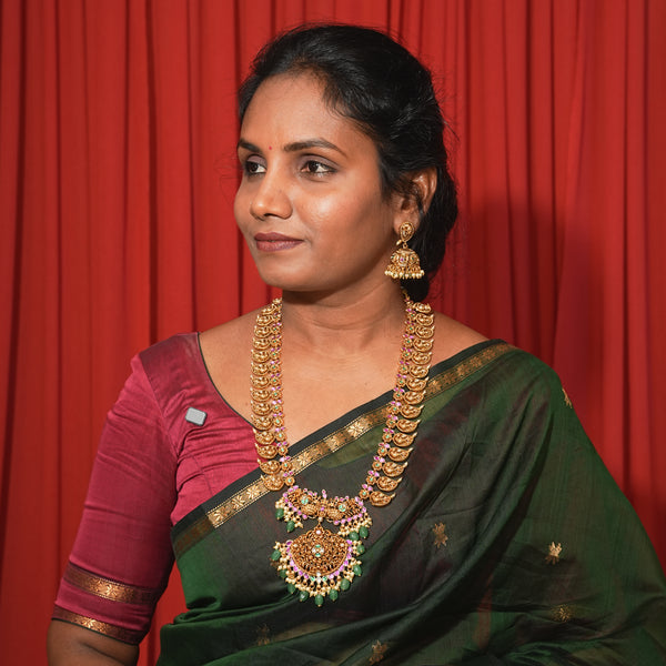 Kundan Long Neck set 109115