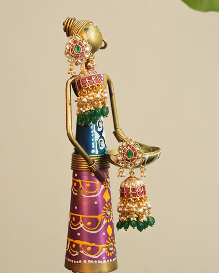 Kundan Earrings  112412