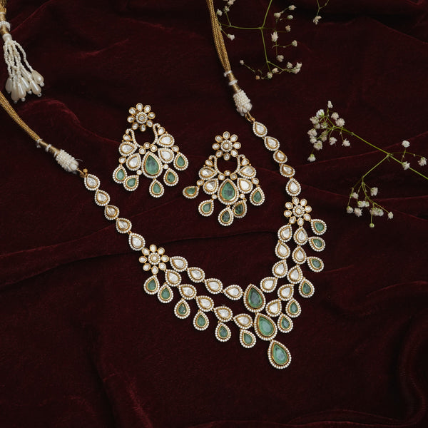 Moissanite Neckset 113106