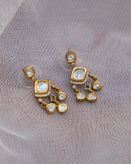 Moissanite Earrings 113110