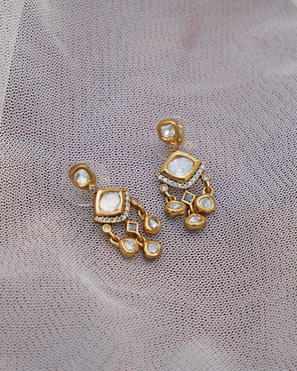 Moissanite Earrings 113110