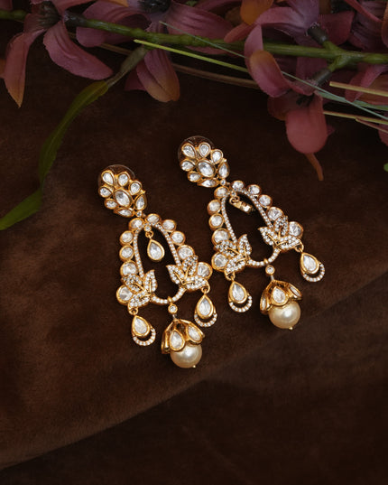 Moissanite Earrings 113114