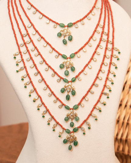 Coral Beads Mala 113149