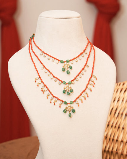 Coral Beads Mala 113151