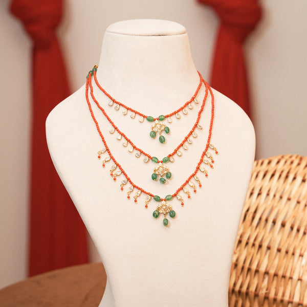 Coral Beads Mala 113151