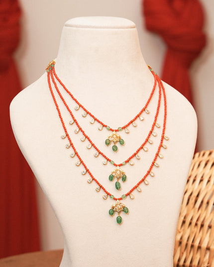 Coral Beads Mala 113153
