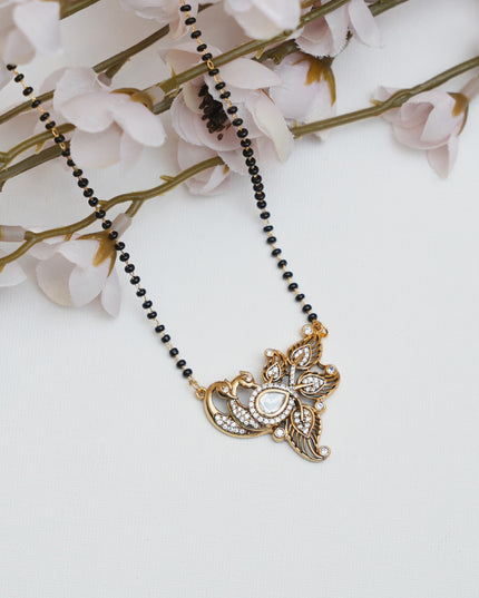 Blackbeads with moissanite Pendent 113160