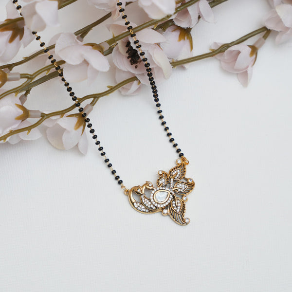 Blackbeads with moissanite Pendent 113160