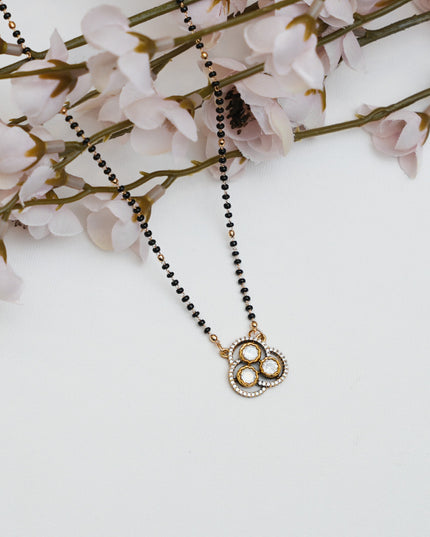 Blackbeads with moissanite Pendent  113163