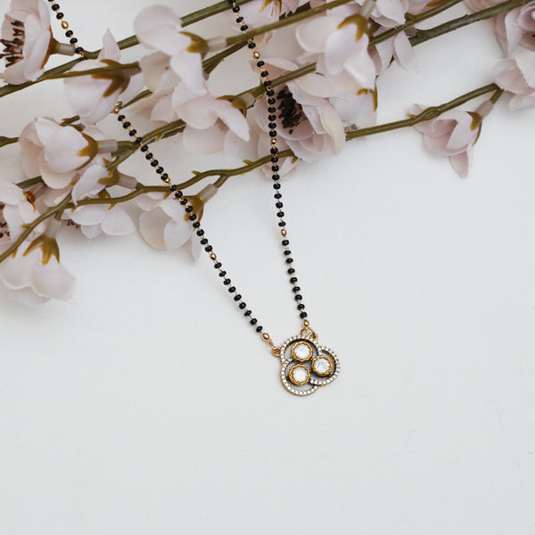 Blackbeads with moissanite Pendent  113163