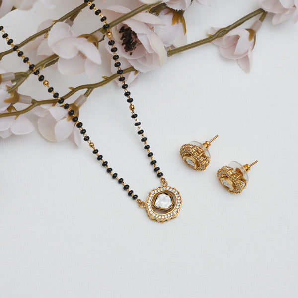 Blackbeads with moissanite Pendent 113164