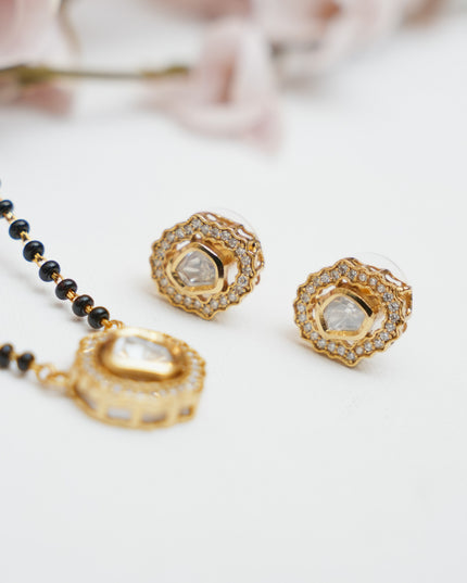 Blackbeads with moissanite Pendent 113164