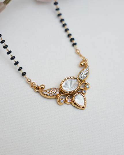 Blackbeads with moissanite Pendent 113169