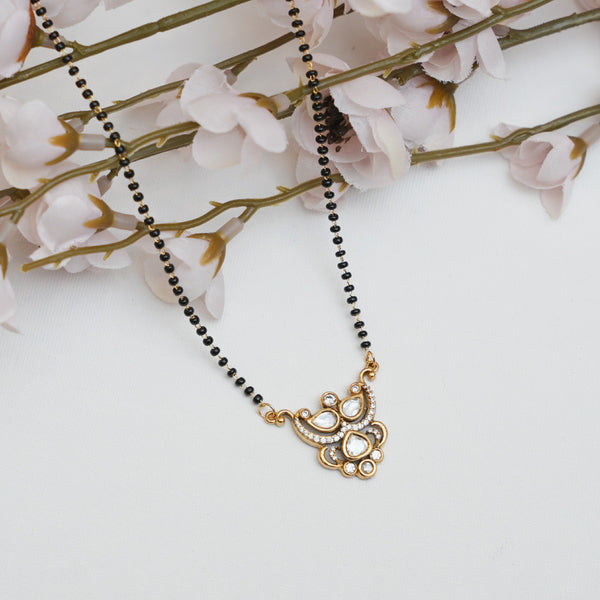Blackbeads with moissanite Pendent 113171