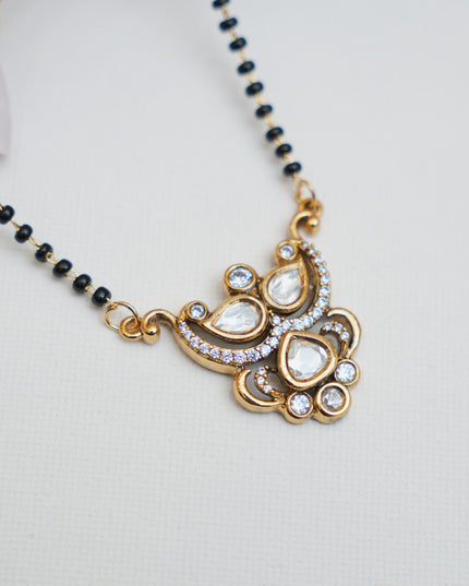 Blackbeads with moissanite Pendent 113171