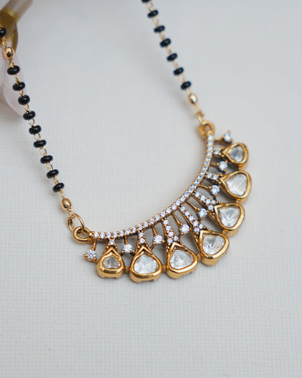 Blackbeads with moissanite Pendent 113174