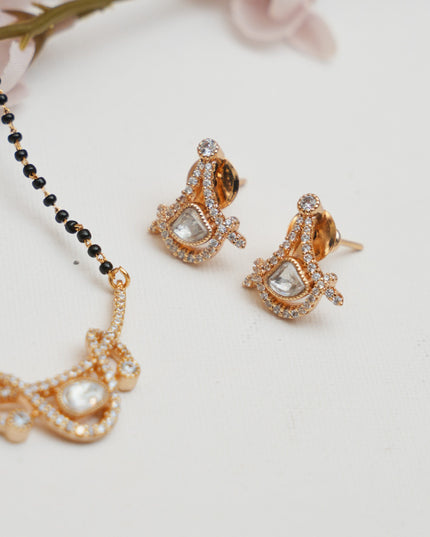 Blackbeads with moissanite Pendent  113175