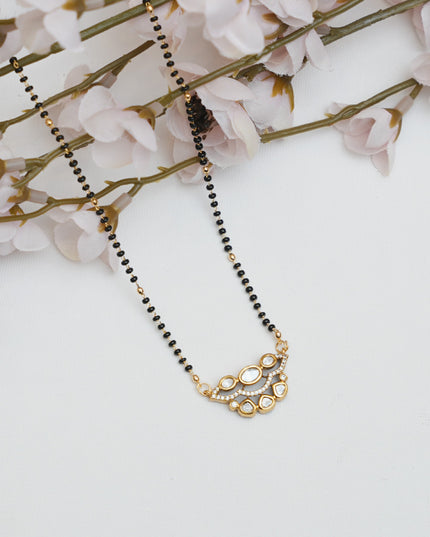 Blackbeads with moissanite Pendent  113177