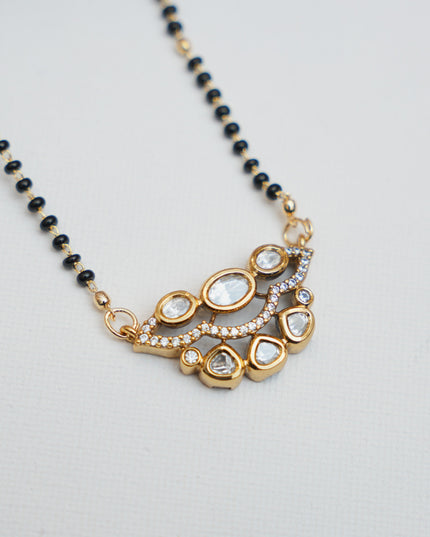 Blackbeads with moissanite Pendent  113177