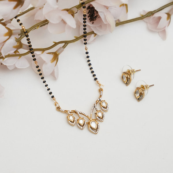 Blackbeads with moissanite Pendent  113179