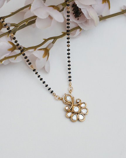 Blackbeads with moissanite Pendent 113180