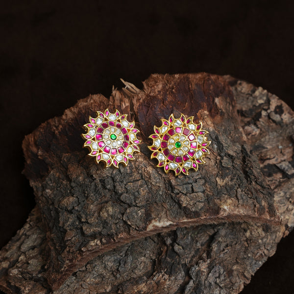 Kundan Earrings 113281