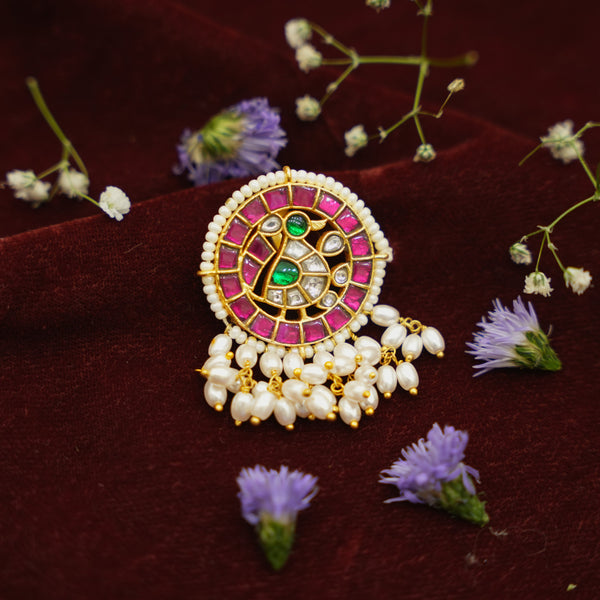 Kundan Lockets 113284