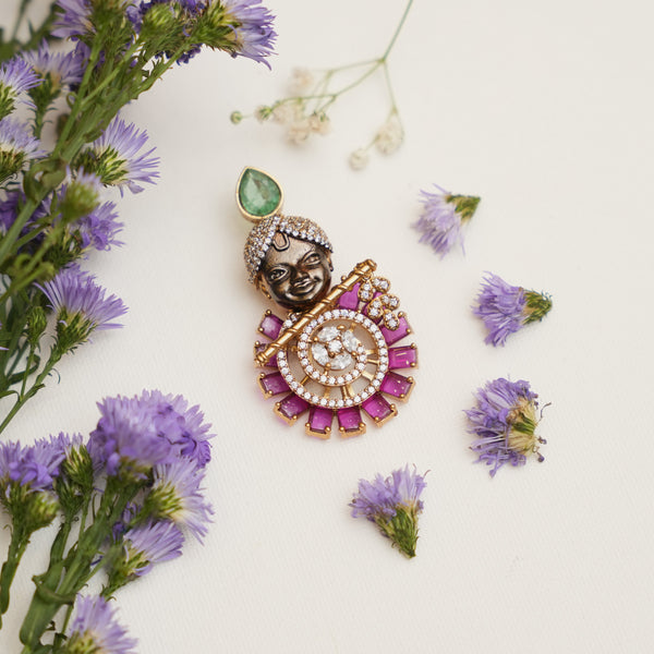 Lord Krishna locket  113293