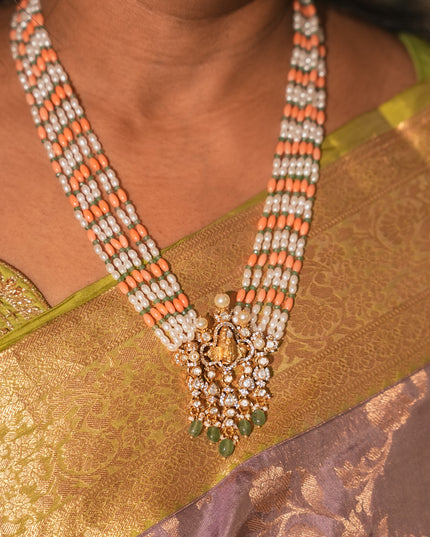 Moissanite Beads Mala 113359