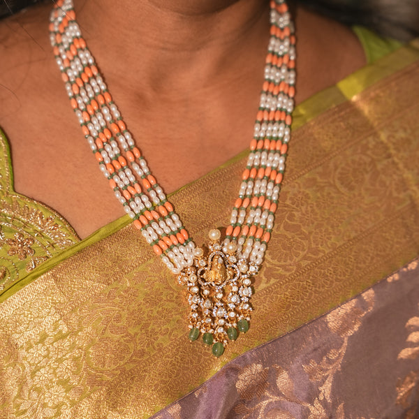 Moissanite Beads Mala 113359