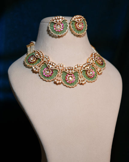 Kundan Neckset 113411