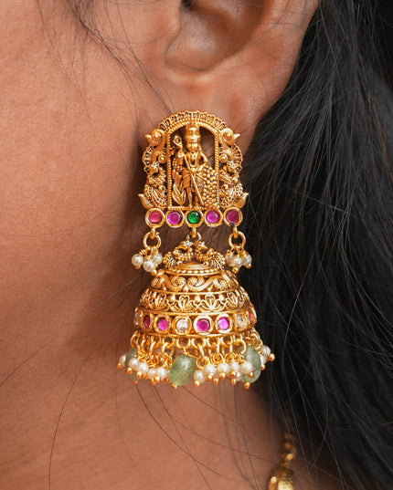 Neckset with Subramanya swamy locket 113435