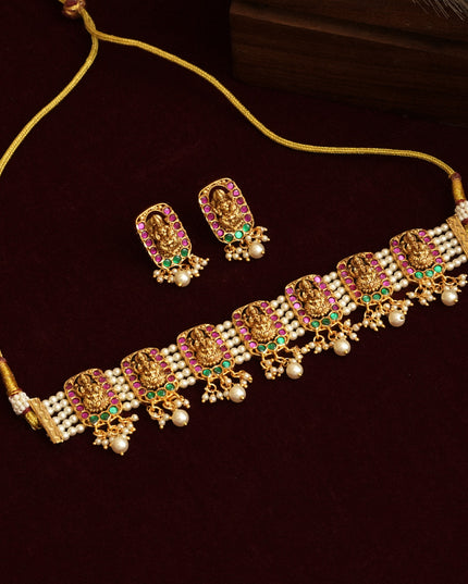 Kundan chocker 113438