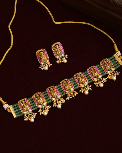 Kundan chocker 113438