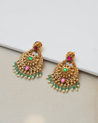 Multi color Green Beads