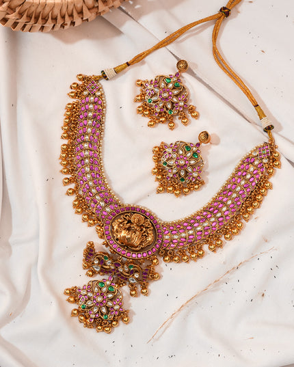 2 in 1 Kundan Neckset 113477