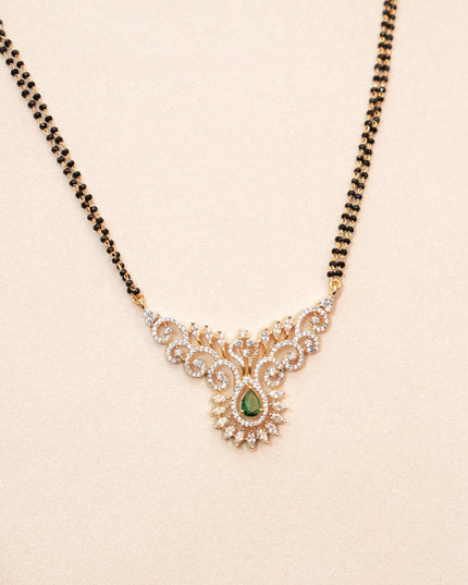 Black beads with Locket 113483