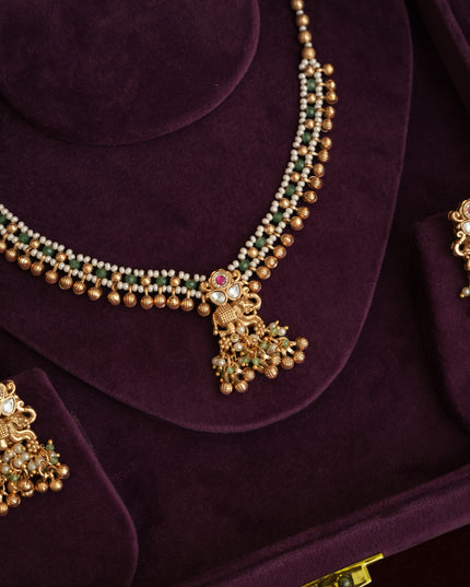 Kundan Neckset 113516