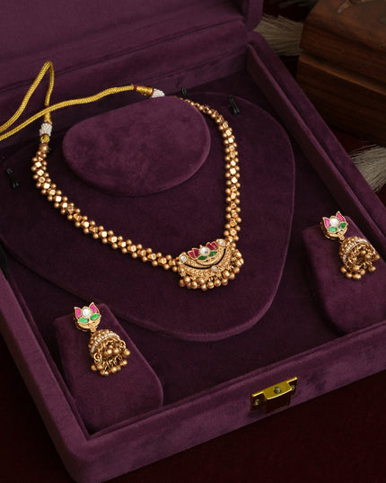 Kundan neckset 113523