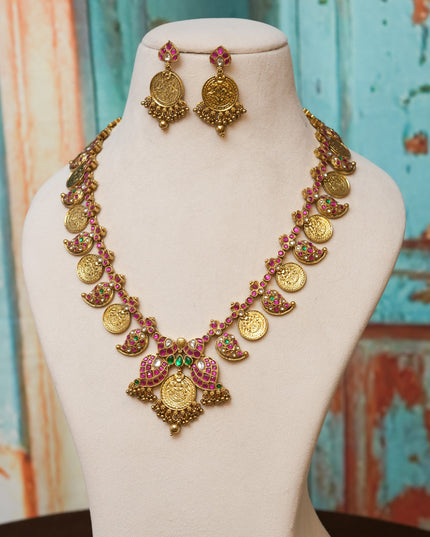 Kundan Long Neckset  113582