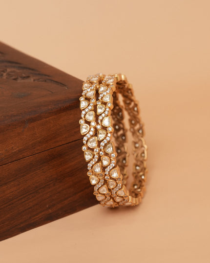 Kundan Bangles 113599