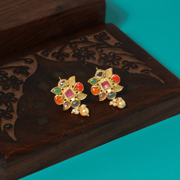 Navaratna Earrings 113625