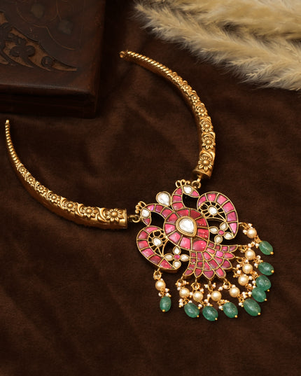 Kundan Neckset (2 IN 1) 113646