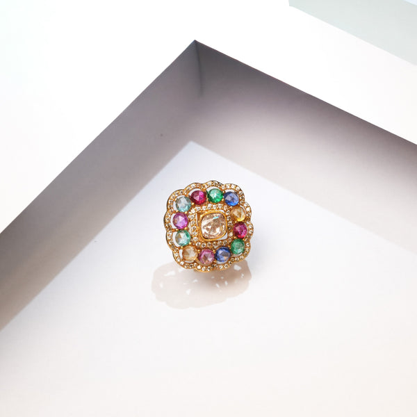 Navaratna Finger Ring 113659