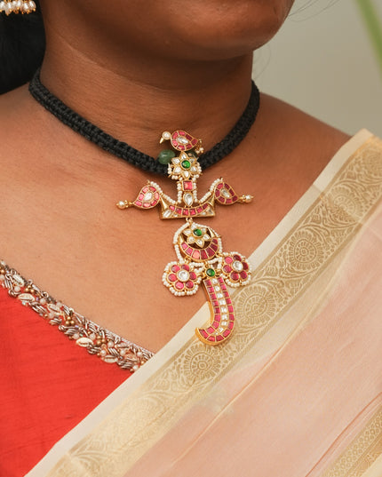 Kundan Black thread  112336