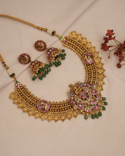 Kundan Changeable Neck Set 111055